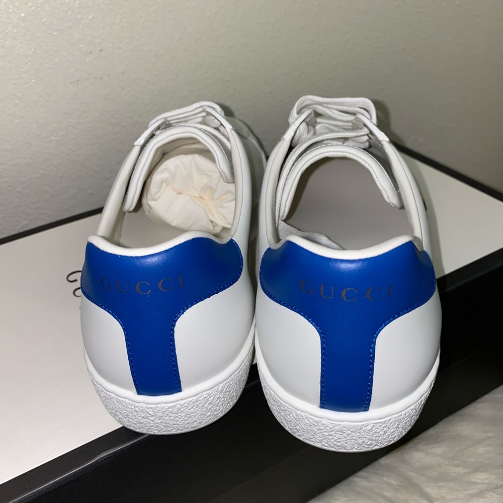 New💕Men’s Gucci Ace sneakers tennis logo - Picture 7 of 10